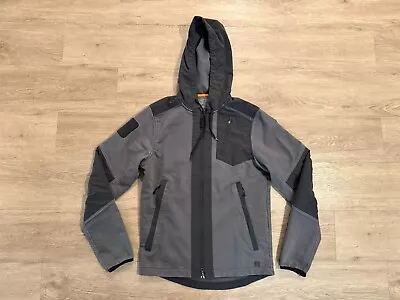 5.11 Tactical Rappel Jacket Mens Small Gray Hooded Full Zip Military Utility  • $49.99