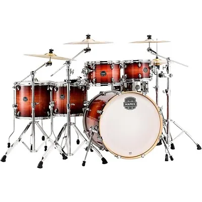 Mapex Armory Exotic Studioease Fast Shell Pack W/22 In. Bass Drum Redwood Burst • $1149