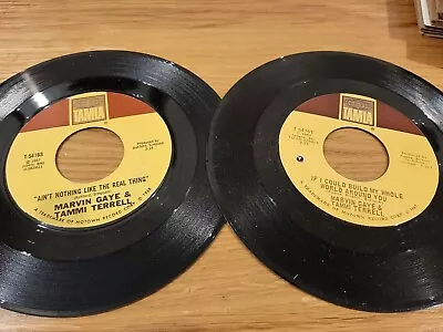 2 X Marvin Gaye & Tammi Terrell Singles - Tamla - Northern Soul • £2.20