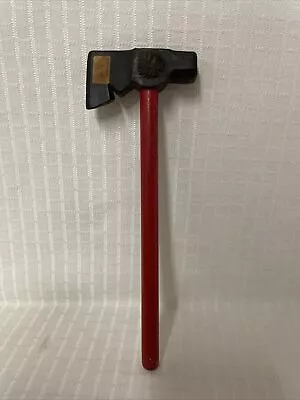 Vintage 9” Auburn Toys TOMAHAWK Black Rubber Red Wood Indian Axe USA  • $6.99