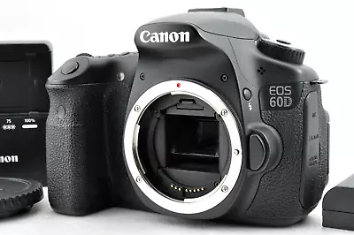 [Nea Mint Sc:13916 Shot] Canon EOS 60D 18.0MP Digital SLR From Japan #1738 • $493.90