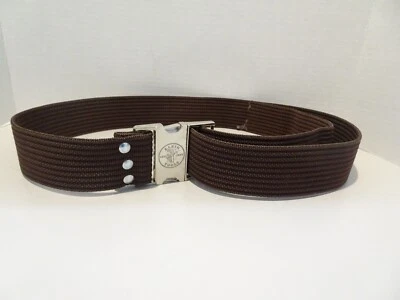 $19.99 • Buy Klein Tools Web Work Tool Belt Brown Adjustable