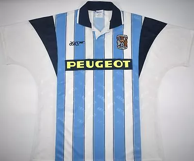 1991-1992 Coventry City Asics Home Football Shirt (size Xl) • £274.99