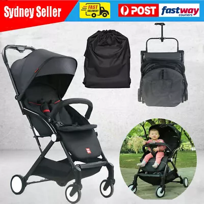 $129.88 • Buy New 2023 Lightweight Compact Baby Stroller Pram Easy Fold Travel Carry On Plane