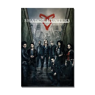 Shadowhunters The Mortal Instruments Poster TV Series Room Wall Decor Painting • $15.82