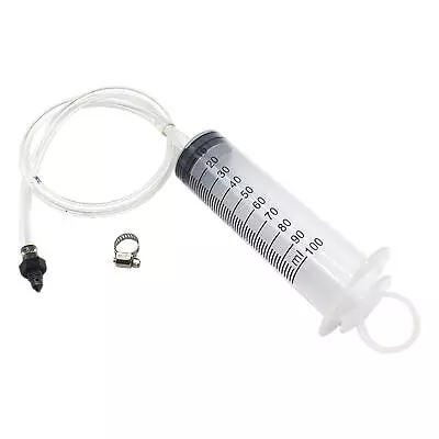 Motorcycle Clutch Brake Oil Bleeder Kit Brake Oil Disc Pump Hose Repairing Tool • $8.54