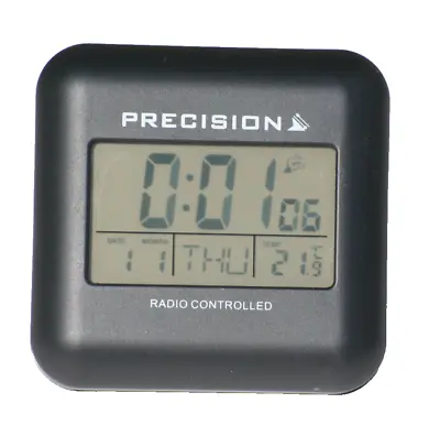 Radio Controlled Clock With Blue Back Light Precision 255/5687 • £19.95