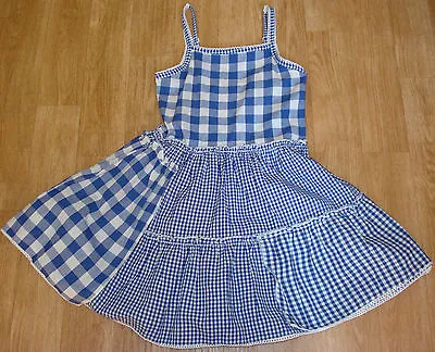 Mim-Pi Dress Summer Blue Girl 2-3 3-4 4-5 Y New Designer Mim Pi • £24.99