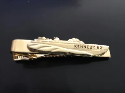  John F. Kennedy PT-109 Boat Gold Tie Clip Political Campaign 1960 Election • $14.99
