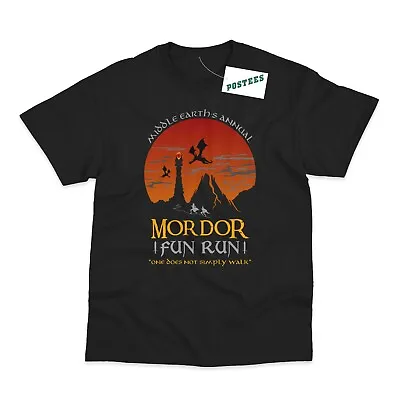 Mordor Fun Run Inspired By The Lord Of The Rings DTG Men's And Women's T-Shirts • £13.95