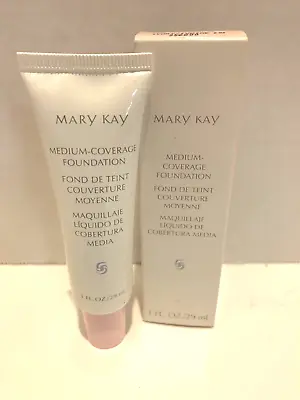 Mary Kay Medium Coverage Foundation Ivory 200 Pink Lid #356800 • $24