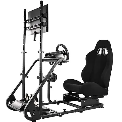 £249.99 • Buy Hottoby Racing Simulator Cockpit Stand Fits Thrustmaster Logitech G923 G27 XBox