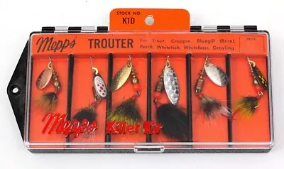 Vintage Mepps TROUTER Killer Kit 6 Lures Made In France • $17.95