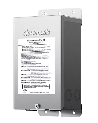 DEWENWILS 300W Low Voltage Pool Light Transformer Multi-tap Safety 120V AC • $79.04