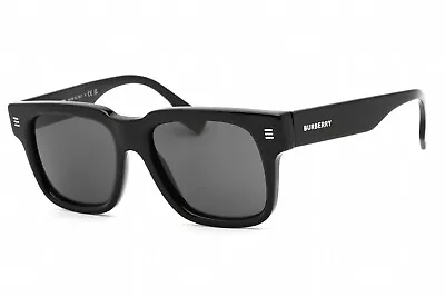 BURBERRY BE4394 300187 Sunglasses Black Frame Grey Lenses 54mm • $125.99