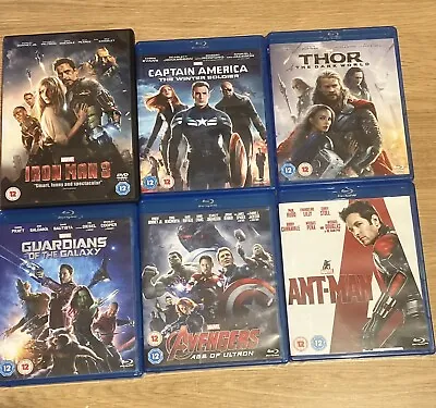 Marvel (Phase 2) - 6 Film DVD Collection - Thor/Hulk/Iron Man/Antman/GotG • £5