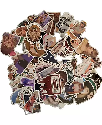 Taylor Swift  Music Stickers 100 Stickers! No Duplicates Karma Is A Cat • $4.89