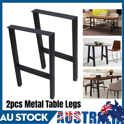 2x NEW Coffee Dining Steel Table Legs Industrial Vintage Bench Metal BOX 28  AU@ • $89.98