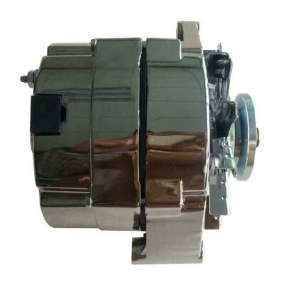$248.99 • Buy Chevy Chrome 250 HIGH Amp One Or 3 Wire Alternator 1965-1984 GM SBC BBC CHEVY
