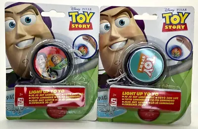 Official Disney Pixer Toy Story Light YO-YO Classic LED Lights YoYo - Twin Pack • £9.99