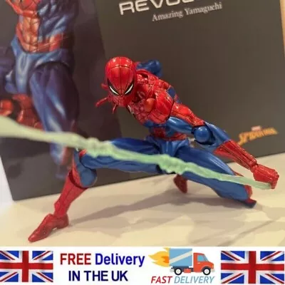 Kaiyodo Revoltech Amazing Yamaguchi Spider-Man Ver.2.0 Action Figure New In Box • £18