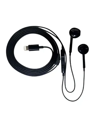 Black Earphones Headphones Earbuds For Apple IPhone X 7 8 11 12 13 14 [AU STOCK] • $19