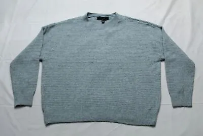 Vero Moda Women's Sadella Textured Crewneck Sweater AG4 Light Blue Size XL • $11.99