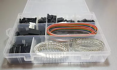 $38.75 • Buy 1550pcs Dupont Connector Housing Kit And M/F Crimp Pins Wire Jumper Pin Header