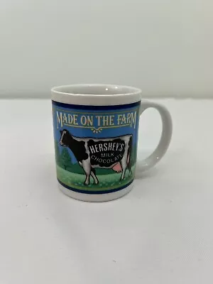 Vintage Hershey’s Milk Chocolate Cow Mug  Nostalgia 1993 Made On The Farm (F) • $9.61