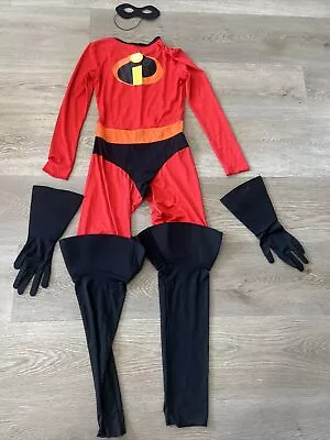 Disney Pixar The Incredibles Mrs. Incredible Costume Adult Small Free Shipping • $29.99