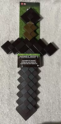 New Minecraft Netherite Sword Child Accessory Mattel 6+ • $23