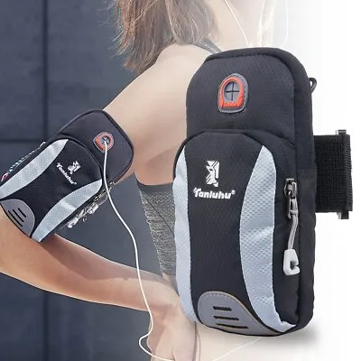 $21.99 • Buy For IPhone 11 Pro X XS Max XR 8 7 6 5 SE Jogging Armband W/Earphone Line Hole