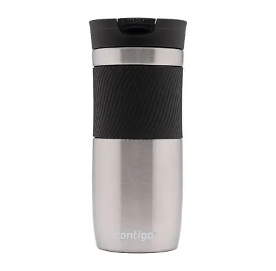 Contigo - Byron Travel Mug Stainless Steel Vacuum Flask Orchid 470ml • £16.99