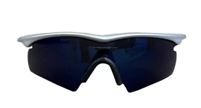Vintage Oakley M Frame Silver / Blue Sunglasses • $125