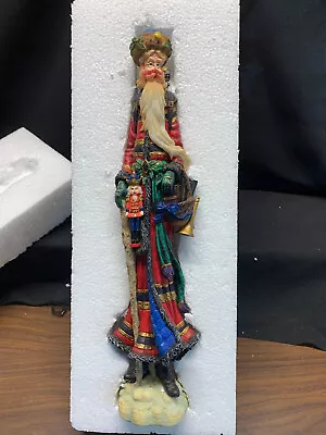 Lenox American By Design 2000 Nutcracker Santa Pencil Santa 13 1/2  Tall Nib • $39.99