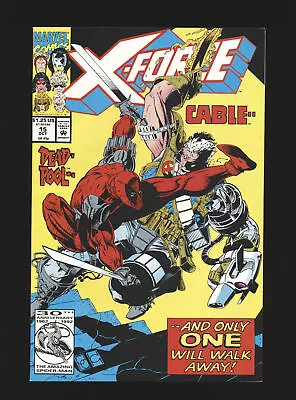 X-Force # 15 - Deadpool Vs. Cable NM- Cond. • $6.50