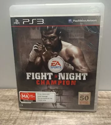 Fight Night Champion Sony PlayStation 3 PS3 Game PAL 4 • $25