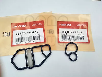 Si B16A2 GSR B18C1 Type R B18C5 DC Upper & Lower VTEC Solenoid Gaskets For HONDA • $13.88