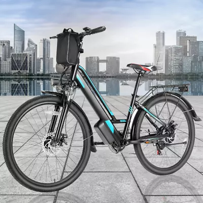 26  Electric Cruiser Bike 500W Commuters Bicycle With 48V Li-Battery City E-Bike • $478.99