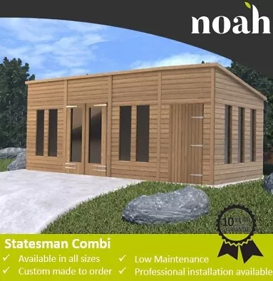 Statesman Combi Garden Room Summer House Shed Studio Home Office • £1645.50