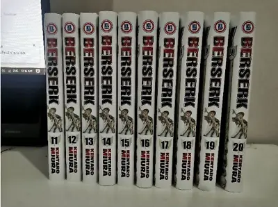 Manga English BERSERK Complete Set By Kentaro Miura Comics Volumes 1-41 Full Set • $399.90