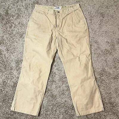 Mountain Khakis Relaxed Fit Pants Mens 38x30 Tan 100% Cotton • $24