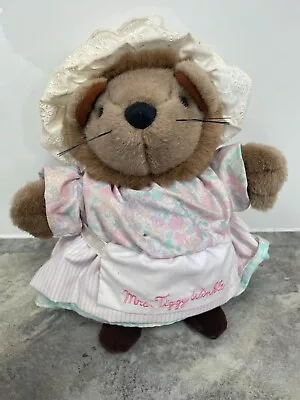 Eden Gifts Vintage Mrs Tiggy Winkle Soft Toy Beatrix Potter • £5