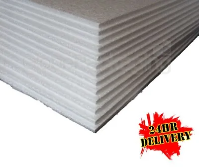 50 X POLYSTYRENE EPS FOAM PACKING SHEETS 600x400x10mm • £27.98