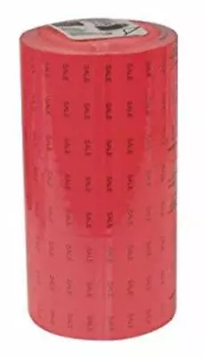 2 Line Red Sale Label Fits Monarch 1136 Handheld Price Labeler Black • $41.28