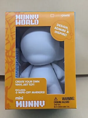 Loot Crate Exclusive Munny World Mini Munny Kid Robot Customisable BNIB • £9.99