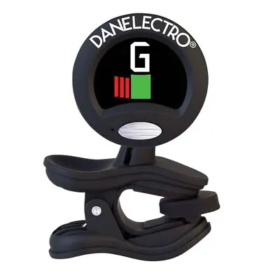 Danelectro DX All Instrument Clip-On Tuner With Metronome Black • $17.98