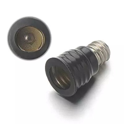 E12 Candle Candelabra Base Screw Socket To Intermediate E17 Fan Light Screw Adap • $10.87