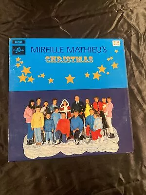 Mireille Mathieu's Christmas Vinyl LP Columbia SCX 6369 - French 1968 • $9.99