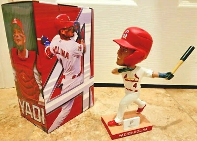 $44.99 • Buy NIB St Louis Cardinals YADIER MOLINA Yadi Springfield Bobblehead SGA 7-31-21 HOF